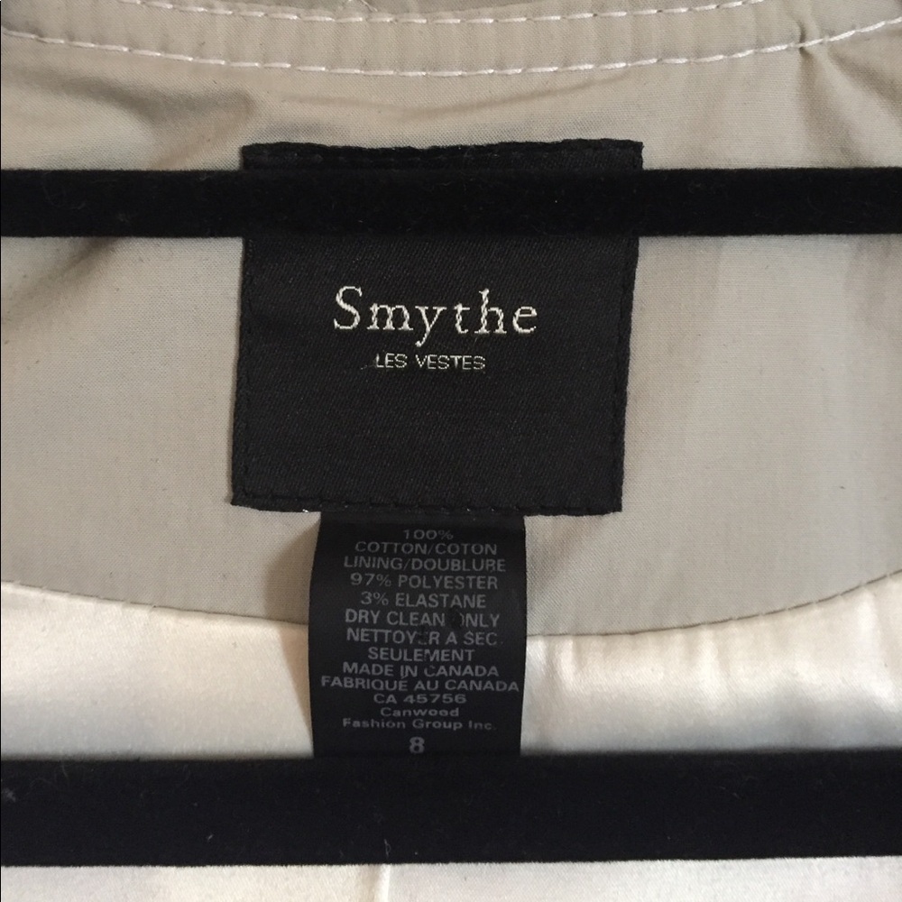 Smythe les vestes tan trench coat - Picture 4 of 5